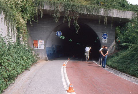 歩行者・自転車専用道路　チュービンゲン