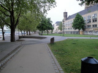 Rheingarten~Heinrich-Böll-Platz ライン公園~ハインリヒ・ベル・プラッツ