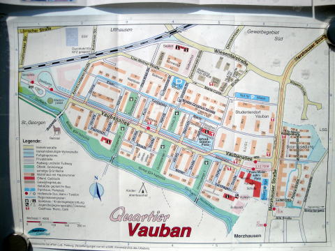 ヴォーバン住宅団地地図