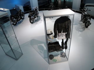 BMWミュージアム　二輪車の展示