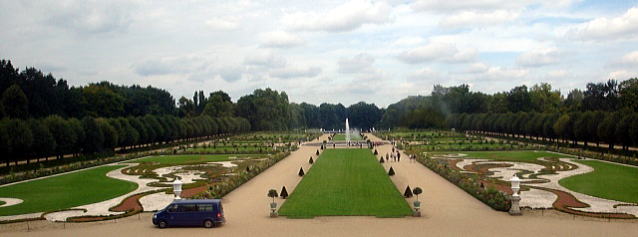 シャルロッテンブルク宮殿の庭園