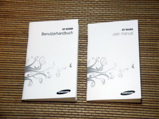 Samsung Star Ⅱ GT-S5260 取扱説明書