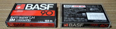 バスフ　BASF カセットテープ　骨董品の紹介でゴメンナサイ