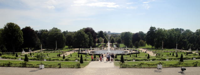 サンスーシー宮殿と庭園