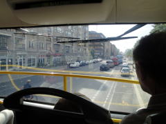 ベルリンの2階建て路線バス