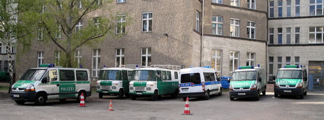 ベルリンの警察車両