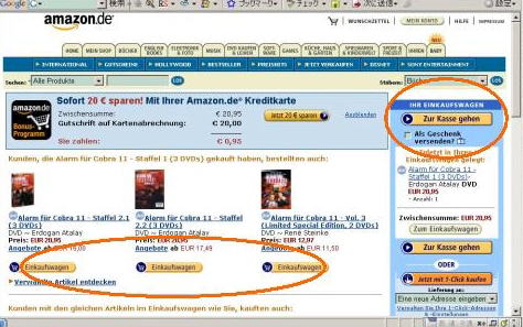 ドイツ・アマゾンで注文ステップ5