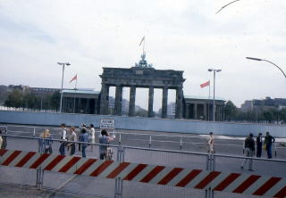 旧東ベルリン時代のブランデンブルク門